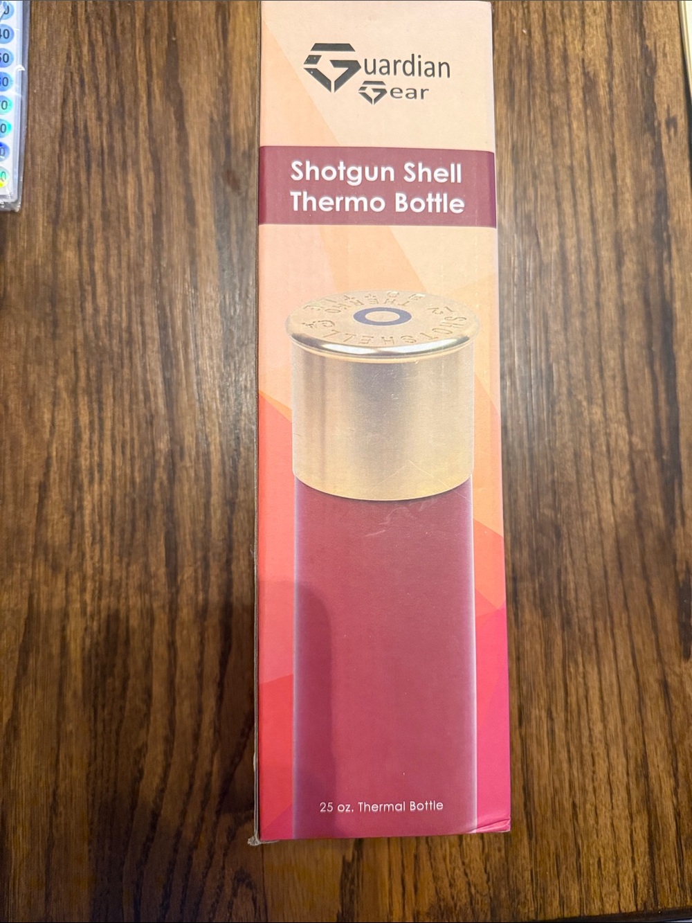 Guardian Gear Shotgun Shell Thermo Bottle - Red New in box
